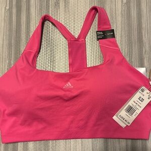 adidas Pink Racerback Sport Bra - Women's size xldd